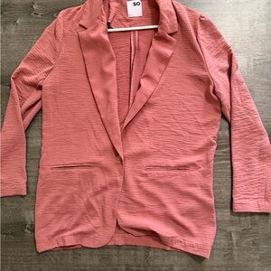 SO Women's Blush Pink Blazer